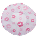 1 x Random Waterproof Shower Cap Thicken Saunas Bath Hat kids Hair Bathing C JR