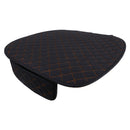 Breathable Flax Bamboo Car Seat Cover Pad Mat Chair Cushion Black-goledn