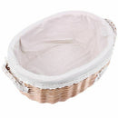 Wicker Rattan Storage Basket Large With Lid Snack Basket Home Living Room D