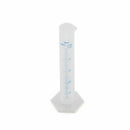 4pcs Set Plastic Graduated Laboratory Measuring Cylinder 10mL,25mL,50mL,1 D Q5Z1