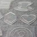 27 Set DIY Tool Kit Stencils Quilting Cloth Acrylic Ruler Patchwork Templates
