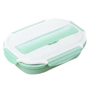Food Box Stainless Steel Bento Lunch Box Set green R5T8