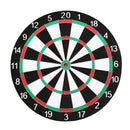 12 inch sport two-sided target dart flocking dartboard dart board for fun gamJC_