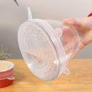 Heat Resistant Reusable Stretch Silicone Lids Food Wrap Bowl Cover (6.5cm) A