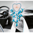 Handmade Blue Feathers Dream Catcher Wall Hanging Home Car Decor Craft