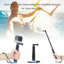 19Inch Extendable Camera Selfie Stick Handheld Monopod for Gopro Hero 7 6 5