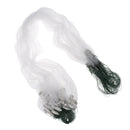 25meters Fish Gill Net 1 Layer Monofilament Fishing with Float Landing Efficient