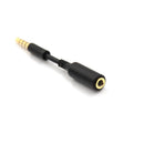 2 pcs 3.5mm Male to Female Extension Cable Headset Audio Jack Extender AdapO`US