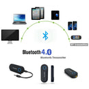 USB Bluetooth Stereo Audio Transmitter 3.5mm Music Dongle Adapter For TV PC ME