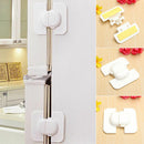 Adhesive Child Kids Baby Safety Lock For Door Drawers Cabinet Cupboard Fridge*