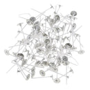 200x Natural Cotton Candle Wick with Tab for Christmas Candle Making 3.5cm