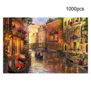 1000Pieces Venice Town Jigsaw Puzzle Sunset In Venice Landscape Puzzle M5L4 C4X8