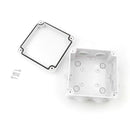 1PC Plastic Waterproof Electrical Junction Box 100*100*70mm IP65 With 7 Holes M&