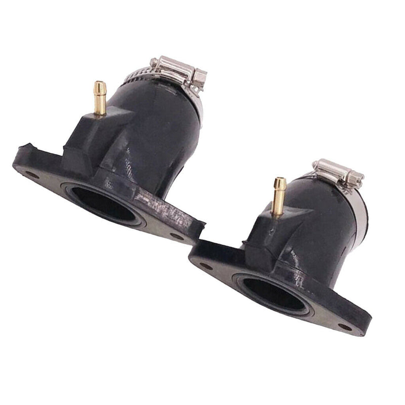 1 Pair Carburetor Intake Pipe Manifold and Clamp for Yamaha V Star XVS650