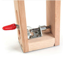 Leather Craft Retaining Clip Wood Tools Hand Tool Set Table Desktop Stitchi R8C3