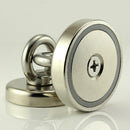 N52 Mental Eyebolt Strong Rings Magnet keychain 32*30mm Circular Iron Salva G9O1