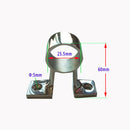 Marine Grade 316 Stainless Steel Boat Hand Rail Center Stanchion  EDX