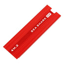 Aluminum Heatsink For PCIe NVMe M.2 NGFF SSD With Silicone Thermal Pad-Red