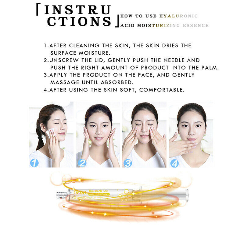 Oedo Shrink Pore Hyaluronic Acid Serum Facial Moisturizing Essence Natural  R4I5