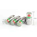 4 Pcs Car Auto Tire Monitor Valve Dust Cap Pressure Indicator Sensor Eye