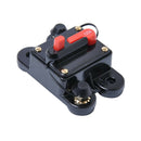 Car Marine Audio 120AMP Reset Circuit Breaker Fuse Holder w/ 0-Gauge Ring