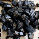 100g Black Tourmaline Stone Quartz Crystal Mineral G8I2 To Heali R Specimen X2W4