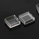 100Pcs Plastic Clear Pushbutton Switch Tact Button Cap Keycap Covers Protector