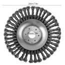 8 Inch Steel Wire Wheel Garden Lawn Mower Grass Eater Trimmer Brush Cutter