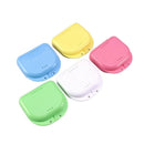 Retainer Case 5Pcs Mouth Guard Case Orthodontic Dental Retainer Box Denture