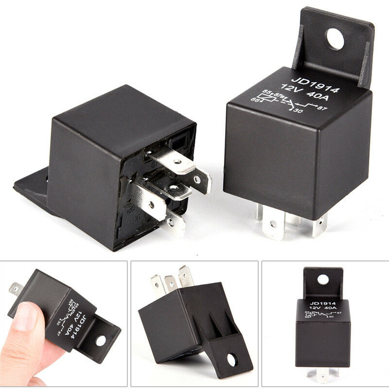 Waterproof Car Relay DC 12V 40A 4Pin Automotive Fuse Relay Normally Open Rela Gw