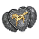 Western Cowboy Style Replacement Belt Buckle Horse Engraving For Men Gentlemen