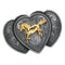 Western Cowboy Style Replacement Belt Buckle Horse Engraving For Men Gentlemen