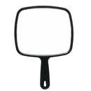 Portable Salon Barbers Hairdressers Handheld Mirror With Anti-Slip Handle