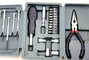 New 24x Durable Screwdrivers Pliers Bits Metric Sockets Home Tools Set Nutdriver