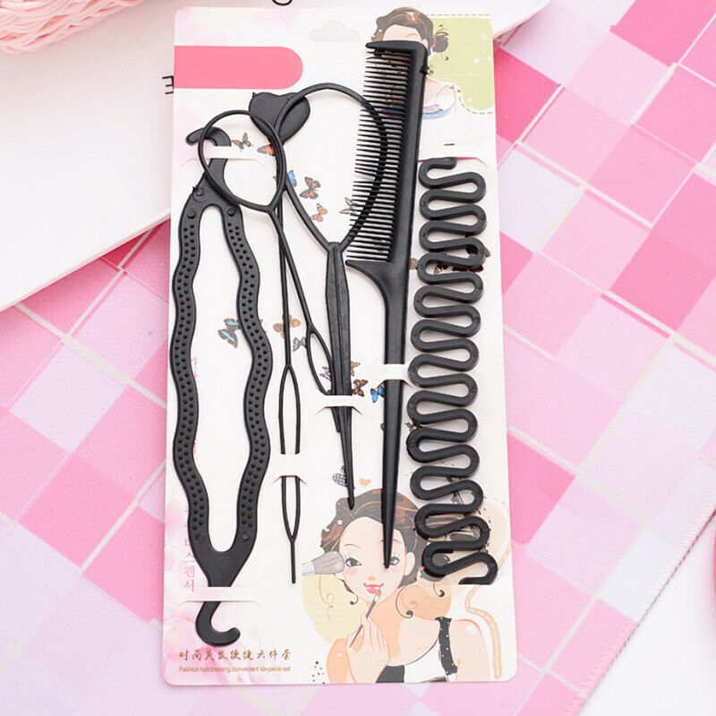 6Pcs/Set Children Curler Hair Braid Maintenance Spiral Twist Hair Styling To Gw