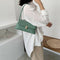 Alligator Pattern Women Handbags Leather Retro Shoulder Totes Bag (Green)