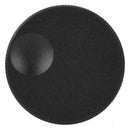 32.5x13mm Volume Control Black Frosted Solid Aluminum For 6mm Potentiometer W1P7