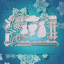 Christmas Tree Snowman Cutting Dies Stencil DIY Scrapbooking TOP Card Album N7Y2
