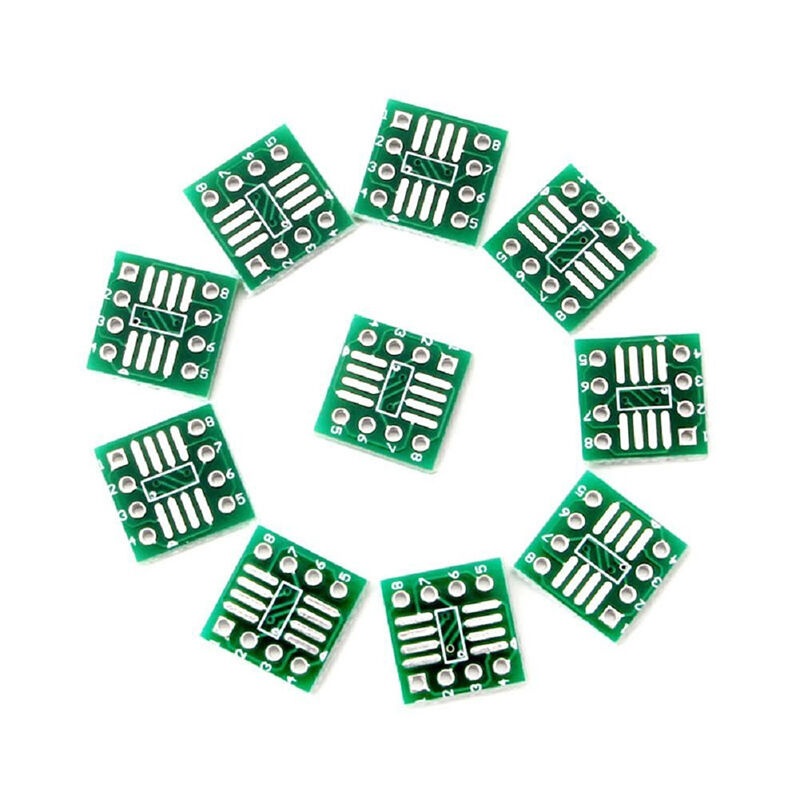 50 Pcs/pack SOP8 SSOP8 TSSOP8 SMD To DIP8 Adapter 065/127mm PCB Board_T F3H1