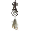 Handcrafted Dream Catcher Feather Tree Keychain Bag Pendant Accessories