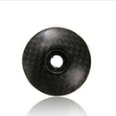 6 g Bicycle Headset Stem Cover Black Carbon Fiber Handlebar Top Cap ï¼W