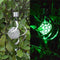 Solar Powered Wind Chimes Light Hanging LED Garden Outdoor Lamp Colour Chan L1E4