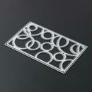 Circle Frame DIY Metal Stencil Scrapbook Embroidery Cutting Die Craft Card