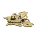 Retro Chic Butterfly Latch Catch Jewelry Wooden Box Lock Hasp Pad Chest Lock  3C