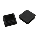 10 Pcs Plastic Square Blanking End Cap Tubing Tube Inserts 38mm x 38mm