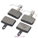 2 pairs Mountain Bicycle Bike Organic Disc Brake Pads For Shimano M375 M445 M446