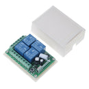 DC 12V 10A 433MHz 4CH Wireless Relay RF Remote Control Switch Receiver E Hn