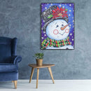 5D DIY Special Shaped Diamond Painting Snowman Embroidery Mosaic Craft Kit
