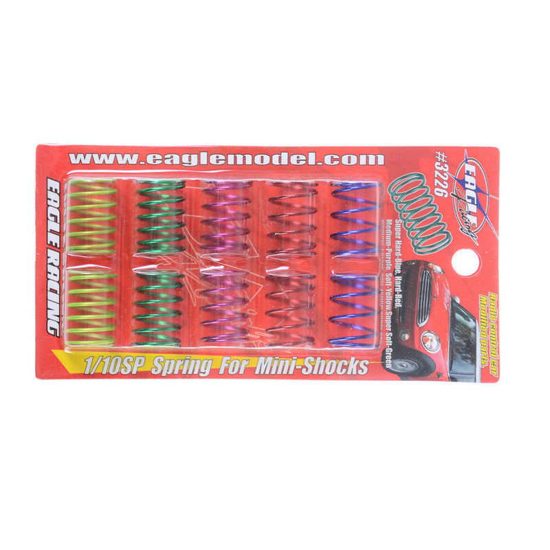 Xtra Speed Spring Set For EP 1:10 RC Car Touring Drift On Road JR