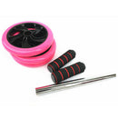 Keep Fit Wheels No Noise Abdominal Wheel Ab Roller With Mat For Exercise Fi